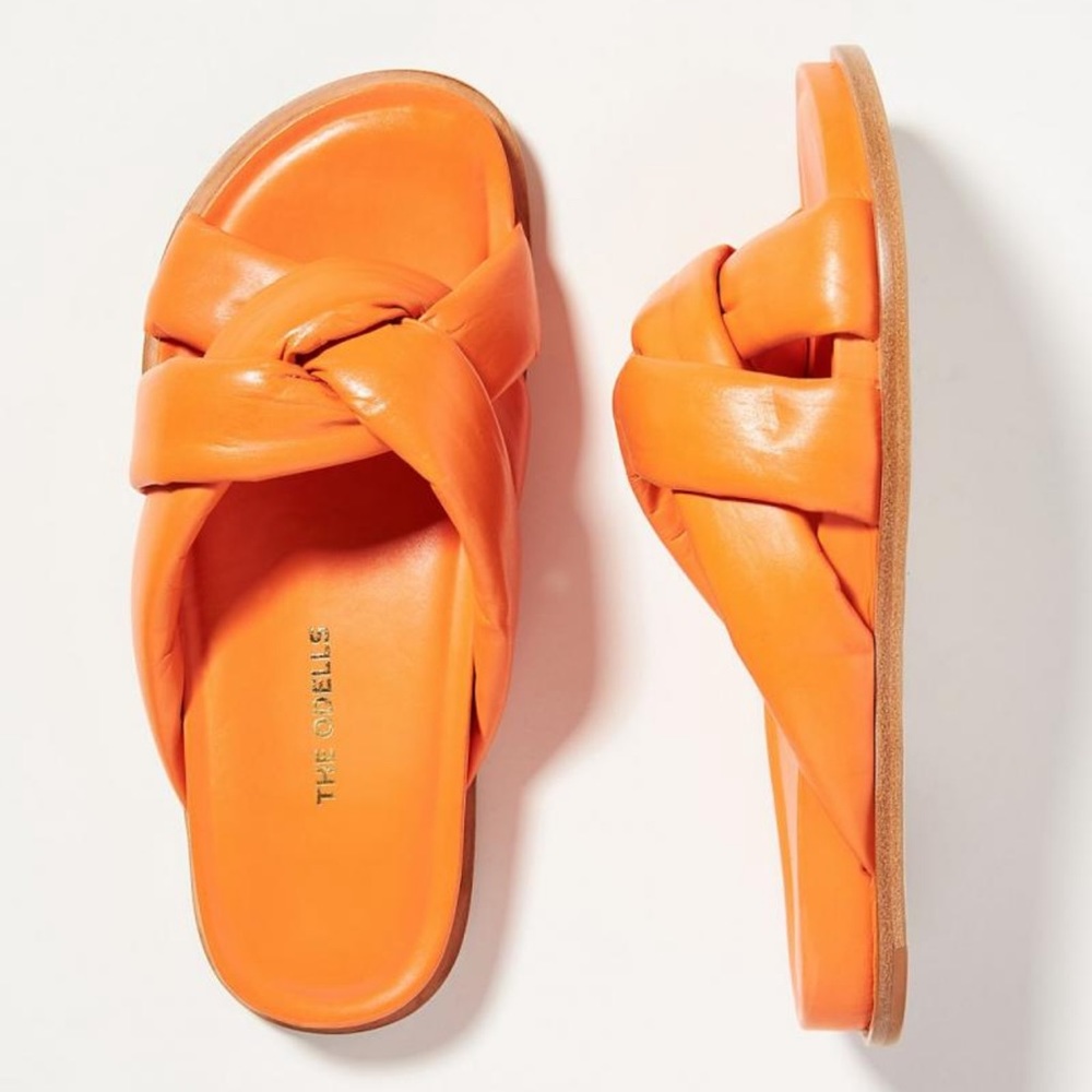 THE ODELLS: Puffy Slide sz 36